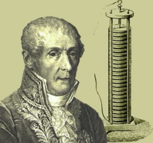1800- Alessandro Volta