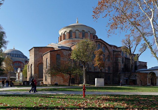 Destruction of Hagia Sophia and Irene