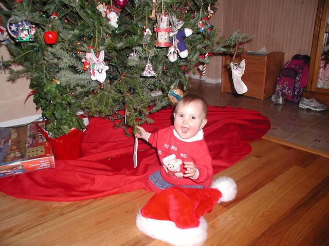 Tuve mi primer navidad.