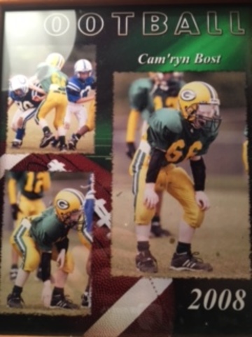 Quise jugar fútbol americano.