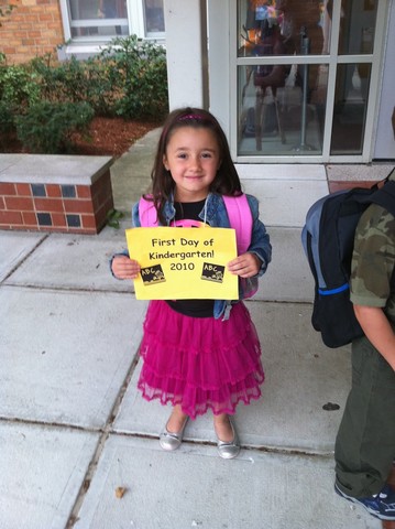 I started kindergarten!