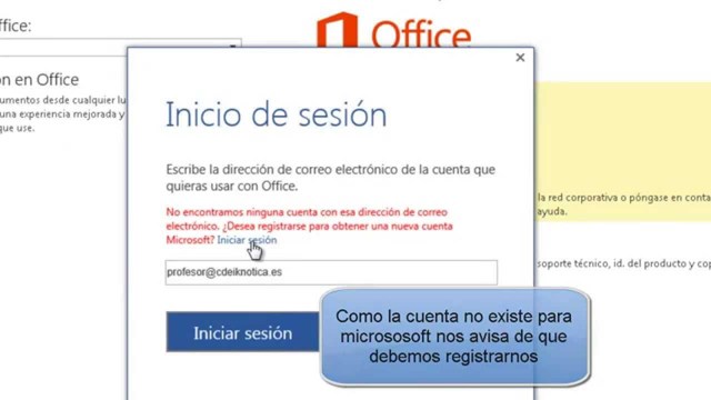 CREACIÓN DEL OFFICE