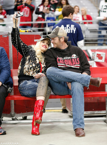 Football Game with Gwen Stefani