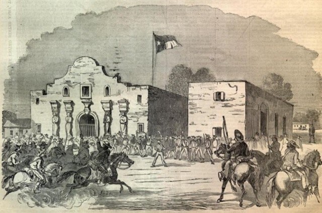 Santa Anna se apodera del Alamo