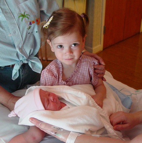 2003 - Mi hermana nació en Charlotte, NC.