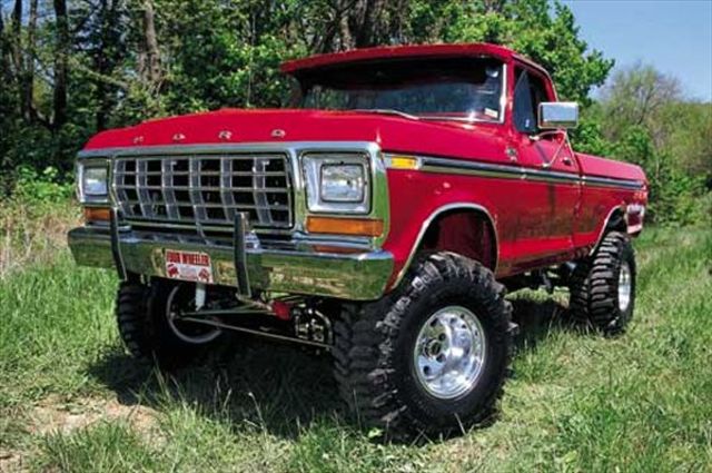 its a 1979 ford f-150 6th gen. The ford motor company was founded by henery ford