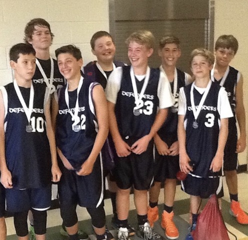 Gané al primero torneo de basquetbol