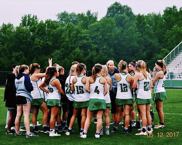 Empecé jugar lacrosse.