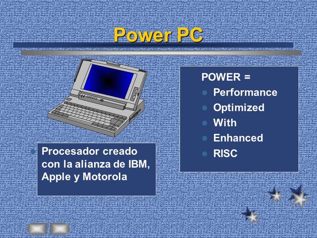 Computadoras con microprocesador Power PC