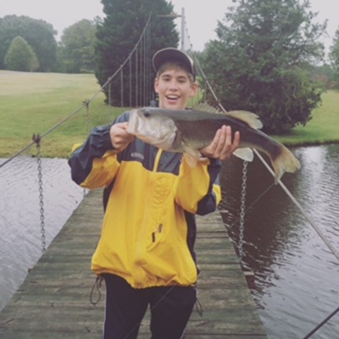 Cogé a mi pez mas grande con Julio