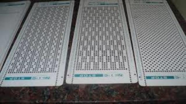 Tarjetas perforadas