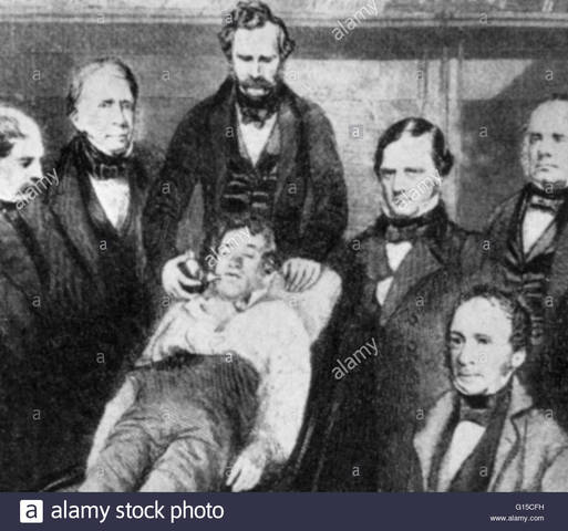 first public use of anesthesia