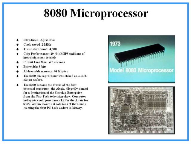 Intel Microprocessor