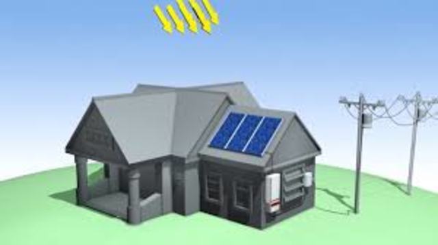 solar power house
