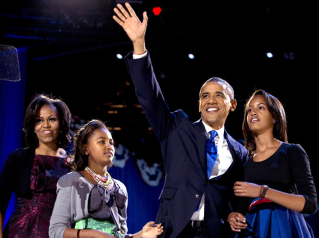 Obama was elected president