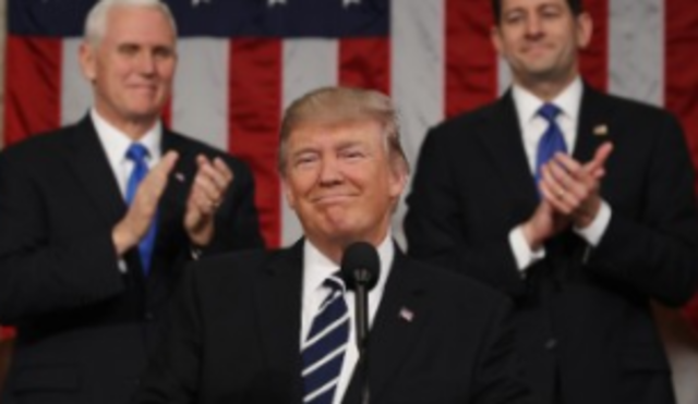 trump became president