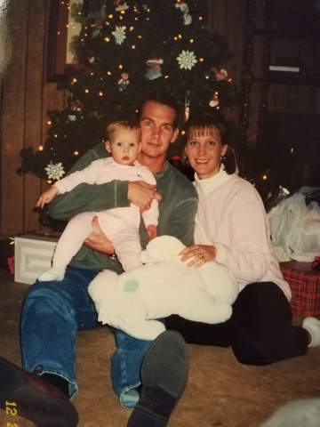 Celebré Navidad por primera vez con mi familia.