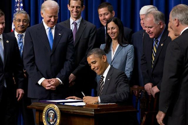 President Obama removed restrictions by Executive Order