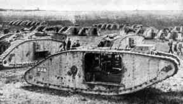 The First Tanks Used