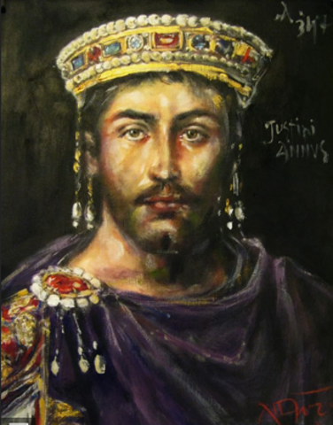 Justinian Becomes Emperor of Constanipole