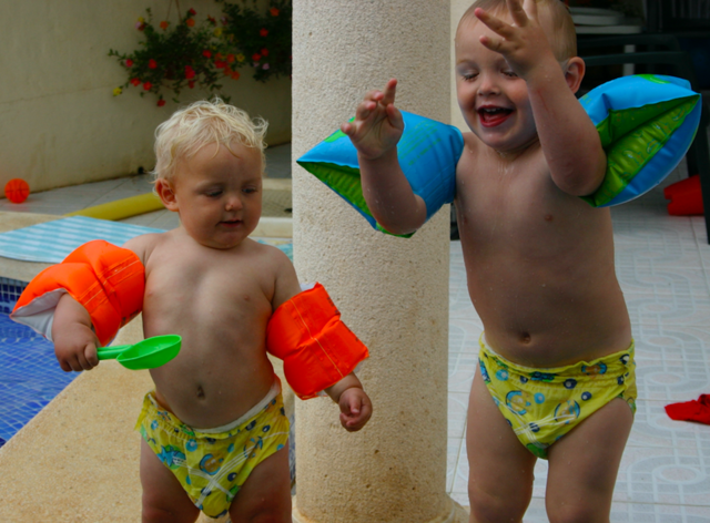 We went to visit my mum's family in Spain