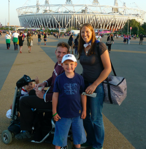 I went to the Paralympic Games in London!!