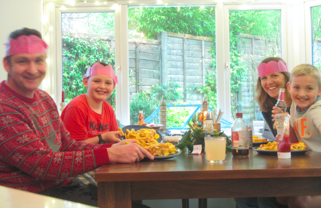 Omelette for Christmas before a flight to South Africa for Christmas and New Year - amazing!