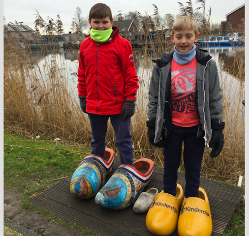 Getting used to our new life in The Netherlands - bikes, cheese, clogs, ice skates and canals!