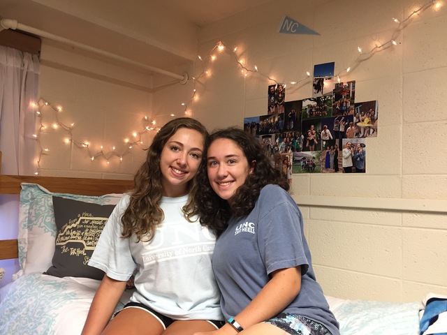 Mi hermana fue a la universidad