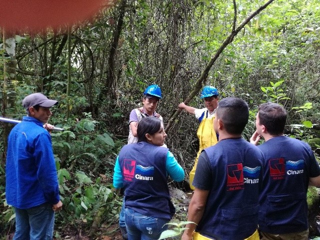 Primera jornada de campo- reconocimiento del área de estudio