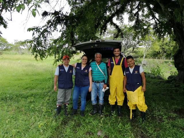 Primera jornada de campo- reconocimiento del área de estudio