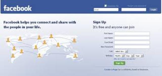Se lanza Facebook