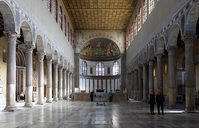 Santa Sabina, 432 C.E., Brick and Stone, Roman