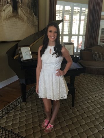 Fui promovida a la escuela secundaria.