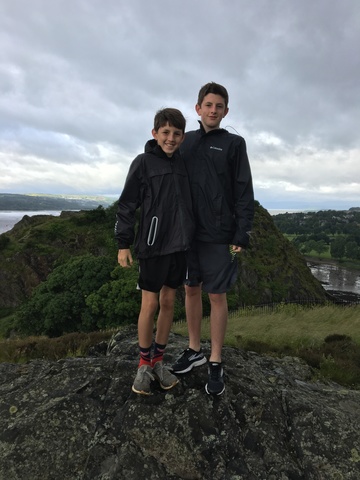 En 2017 mi familia y yo fuimos a Scotland