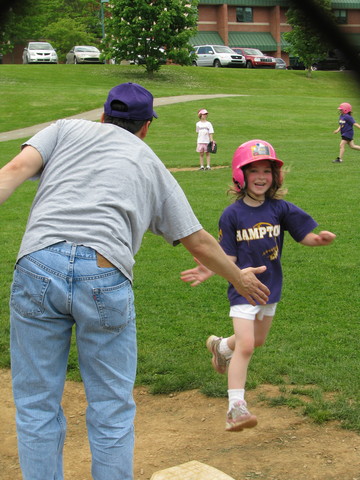 Empecé jugar al softball.