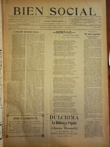 Se Funda "El bien social"