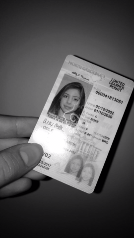 Obtuve mi permiso de conducir