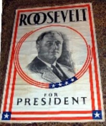 FDR leads the election