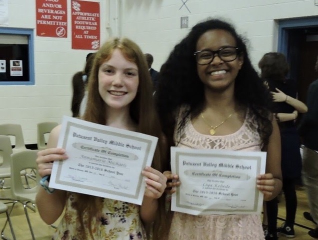 Participio en gradación de escuela secundaria