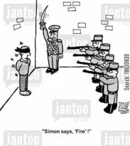 Last Execution by Firing Squad