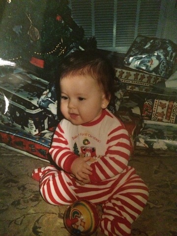 Tuve mi primera Navidad.