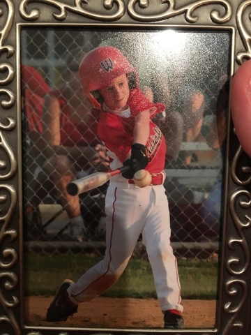 Yo empecé jugar al beisbol.