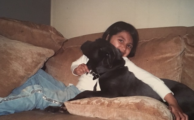 Mis padres me trajeron un perro