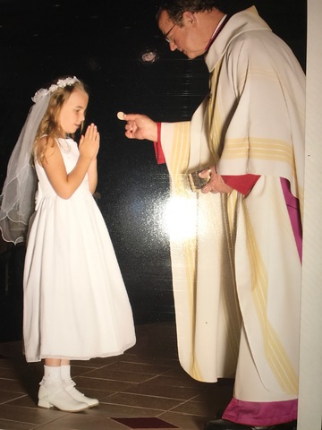 Hice primer comunioń