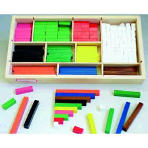 REGLETAS DE MADERA DE CUISENAIRE