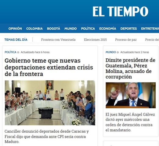 Primer periódico en linea
