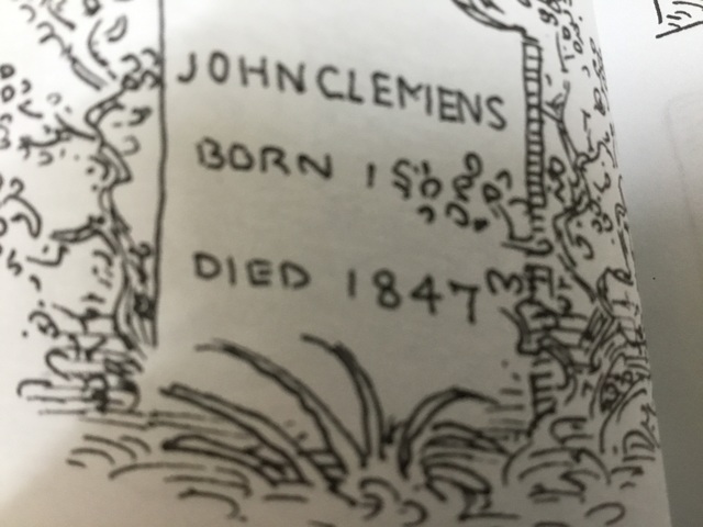 Mark Twain's dads death (CE 1)