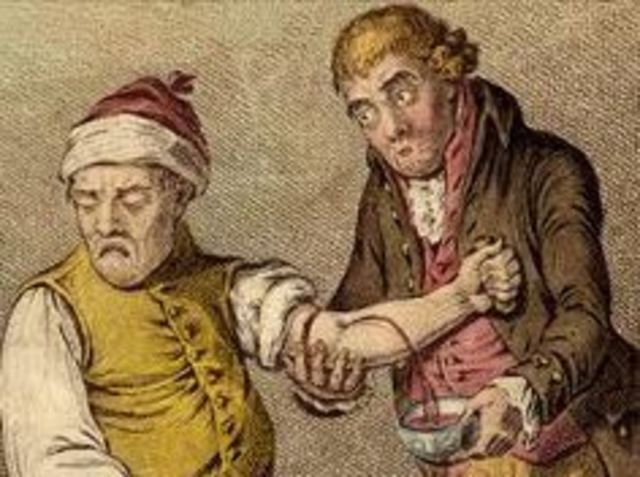 Blood letting
