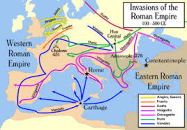 Sueus,vàndals i alans a Hispània